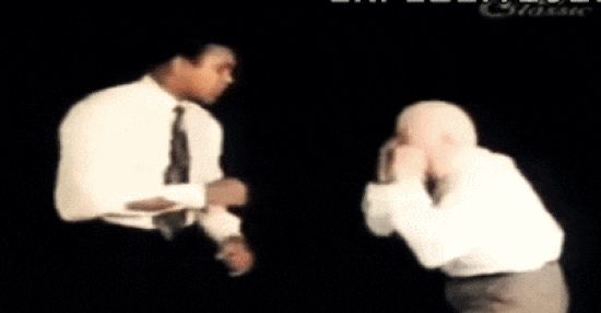 The closest we’ll ever come to seeing an Ali vs. Tyson Dream Fight