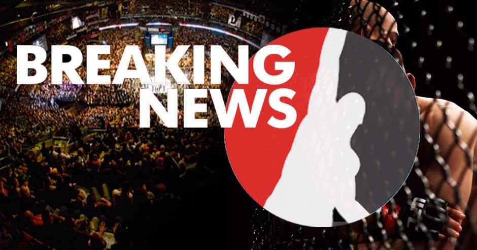 ALL the breaking news in MMA