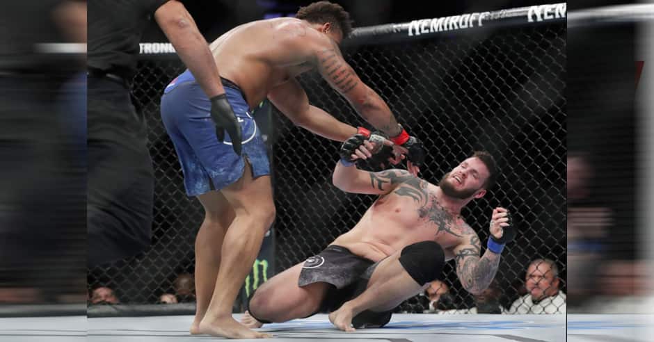 Greg Hardy denies knee was on purpose