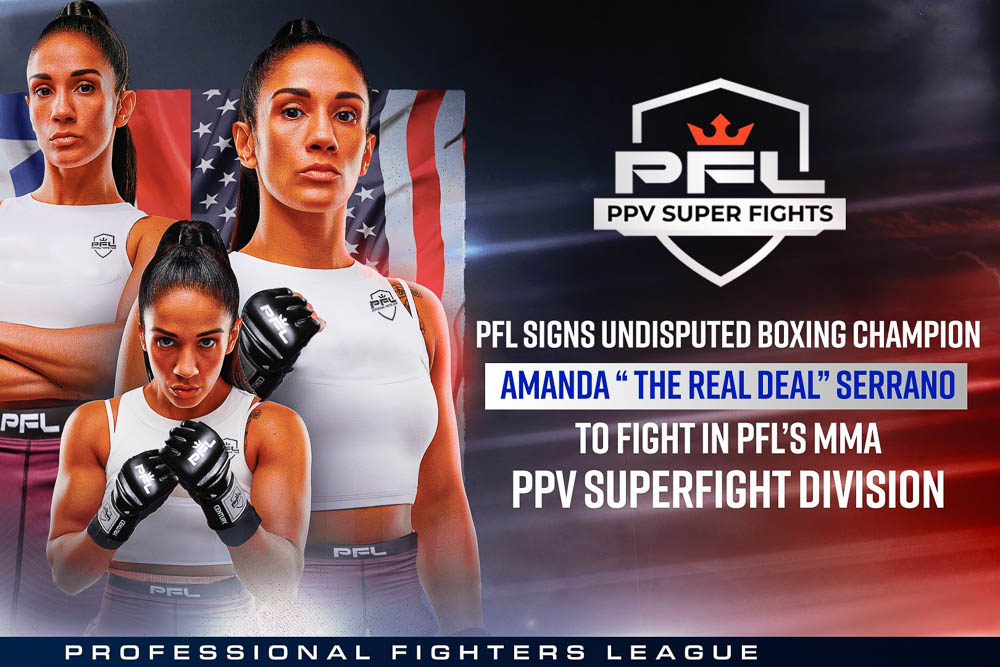 Professional Fighters League signs undisputed boxing champion Amanda ‘The Real Deal’ Serrano