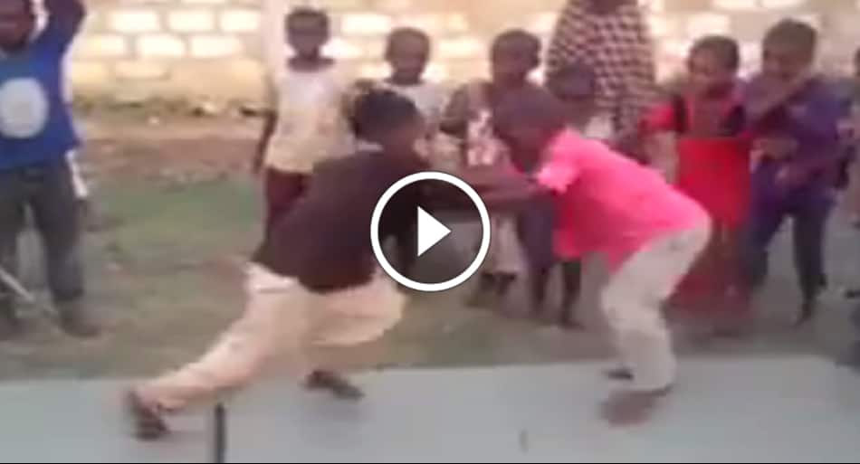 Amazing judo skills displayed by African kids