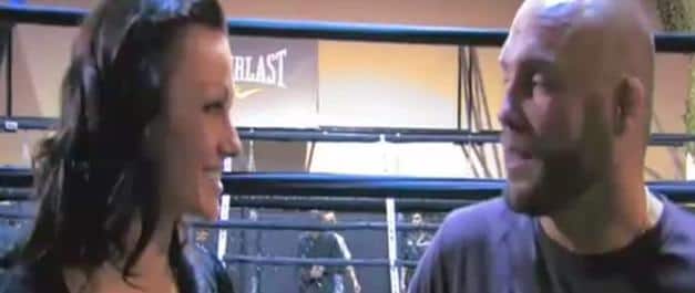Amber Nichole visits MMA gyms in Vegas