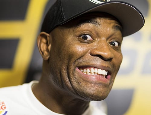 Anderson Silva mimics other MMA stars
