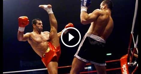 Legendary karate fighter vs. muay thai champion