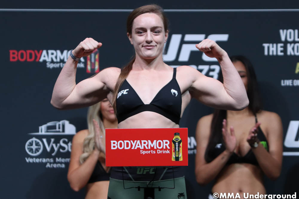 Aspen Ladd expects ‘grimy’ fight at UFC 273