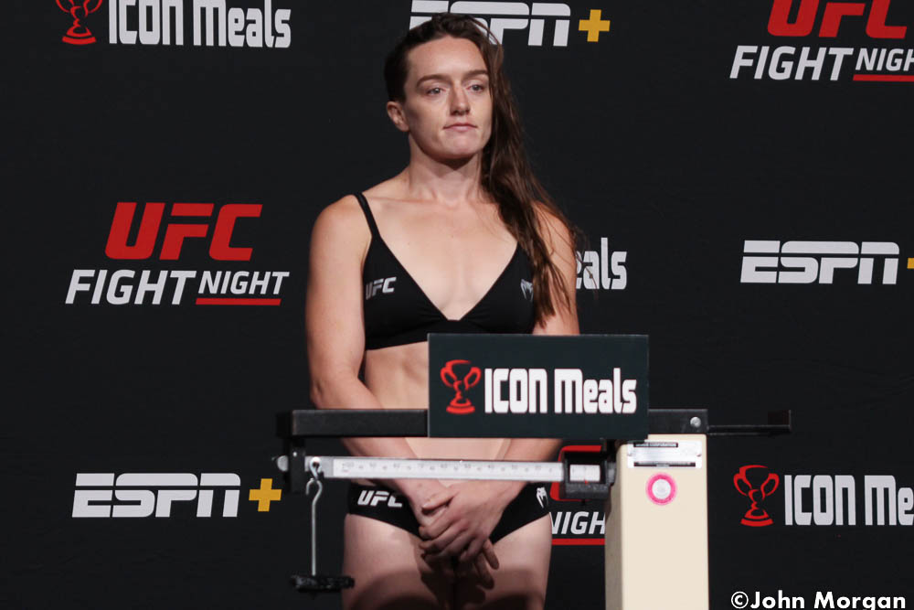 ‘UFC Fight Night 210: Sandhagen vs. Song’ official weigh-in results: Aspen Ladd-Sara McMann bout scratched