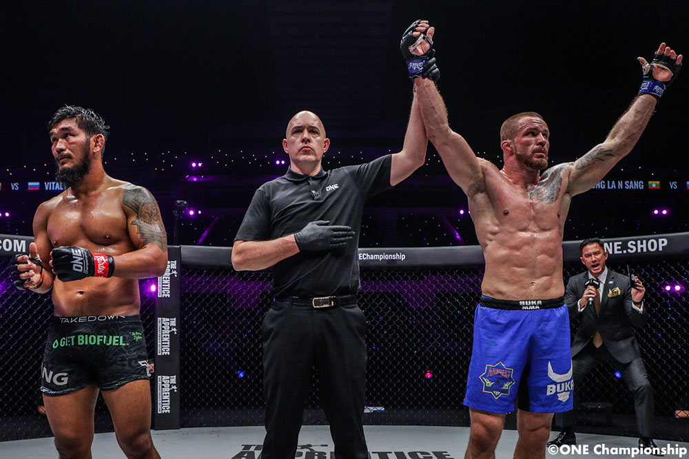 3 wins that earned Vitaly Bigdash his ONE middleweight world title shot against Reinier de Ridder