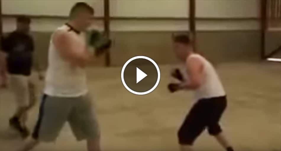 Bare-knuckle gypsy fight ends with devastating KO