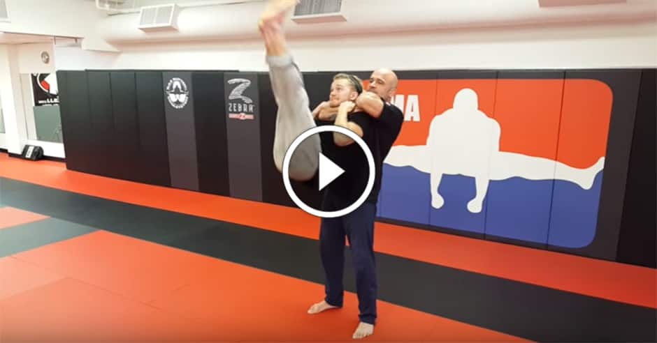 Bas Rutten on how to escape a standing rear naked choke