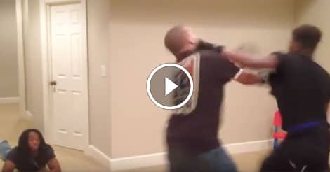 Friendly sparring match goes terribly wrong