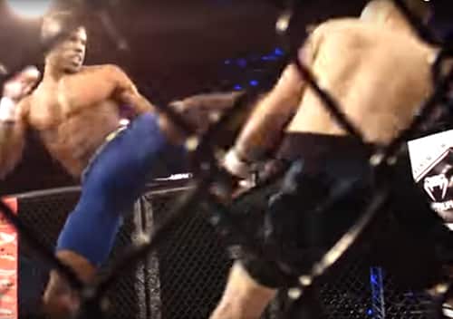 Basic Jiu-Jitsu technique drops MMA fighter hard