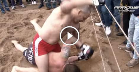 Golden Jaw vs. Russian street fighter