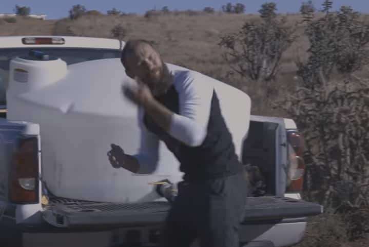 WATCH: Donald Cerrone tends to beehive with no protective gear, unsurprisingly gets stung in the face