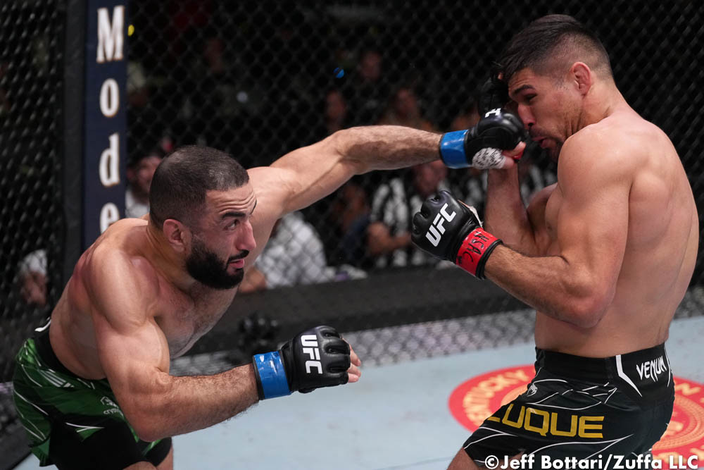 UFC on ESPN 34 results: Belal Muhammad outworks Vicente Luque over five rounds, calls out Colby Covington