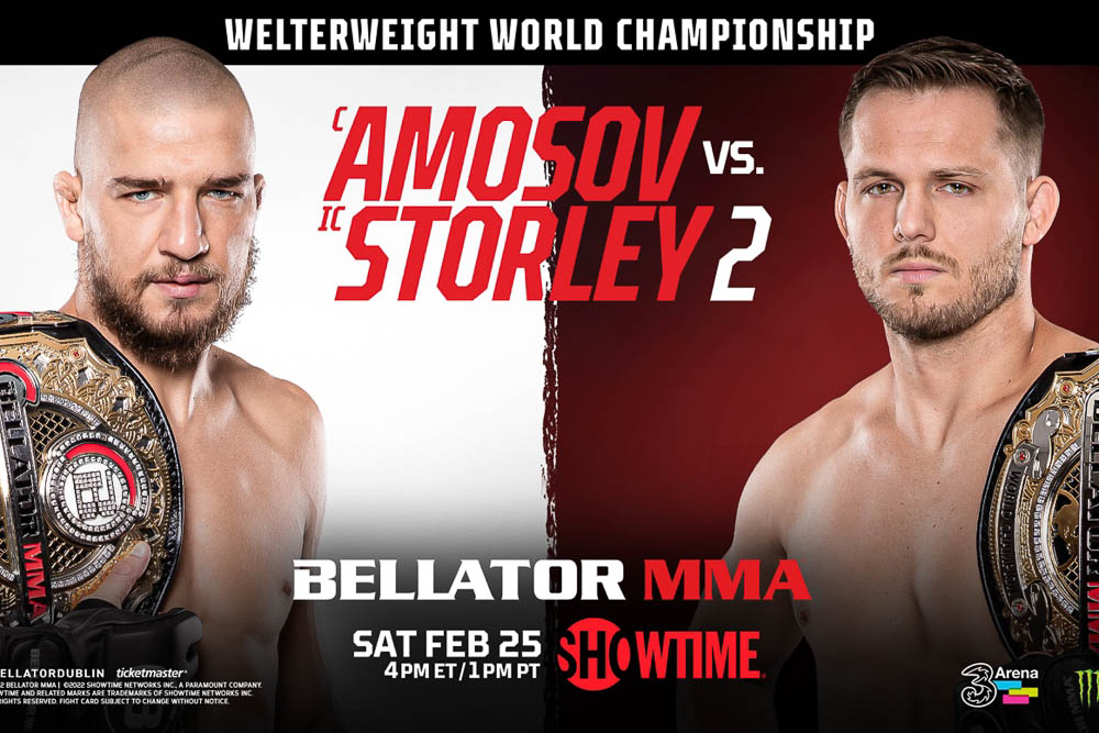 Bellator welterweight champ Yaroslav Amosov returns to action after defending Ukraine