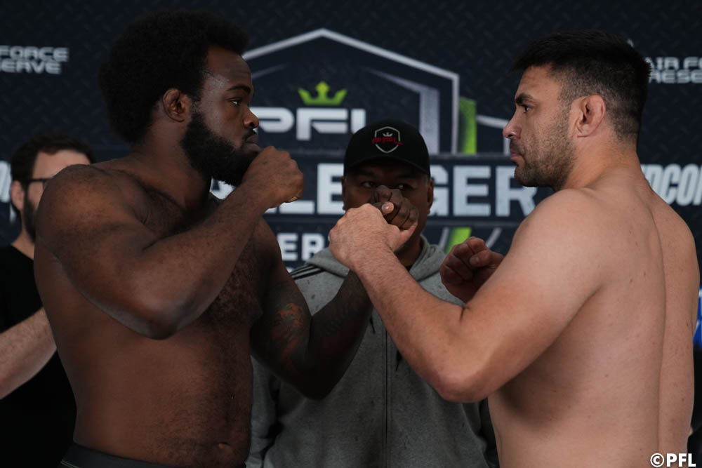 PFL Challenger Series 6 weigh-in results: Heavyweights cleared