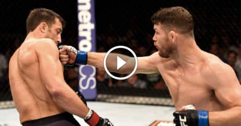 Bisping vs. Rockhold highlights