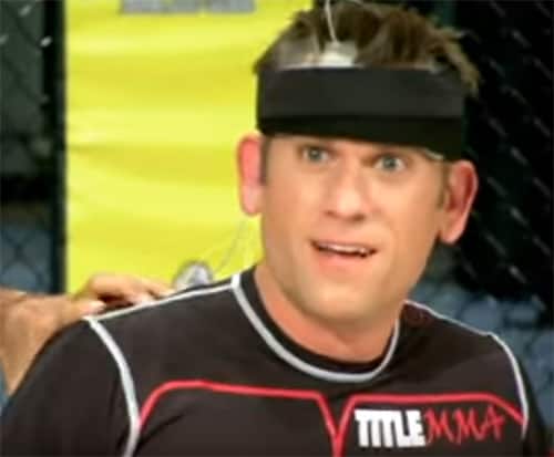 BJ Penn puts TV show host to sleep and it’s kind of creepy