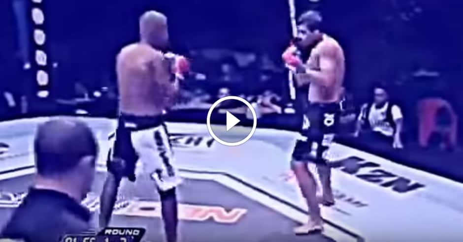 Watch this horrifying bone break in MMA bout