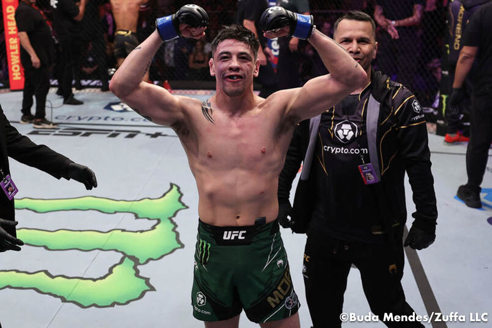 Brandon Moreno thriving in the present at UFC 283: ‘I just want to finish my business with Figgy’