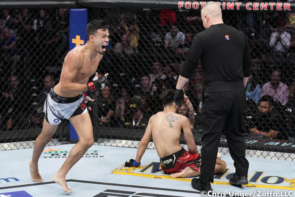 Brandon Royval says ‘chaos and firefights’ suit him right in pursuit of UFC flyweight gold