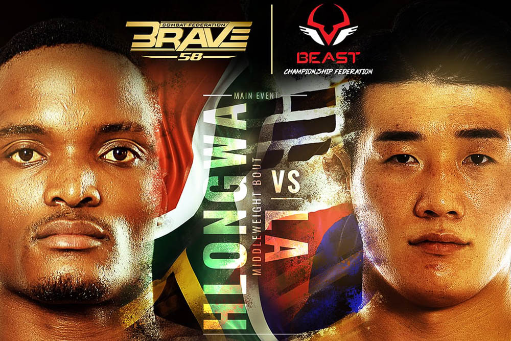 BRAVE CF 58 fight card released with nine nations represented on April 30