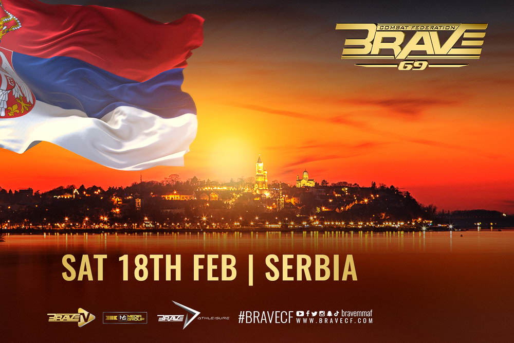 BRAVE CF kicks off 2023 with return trip to Serbia on February 18