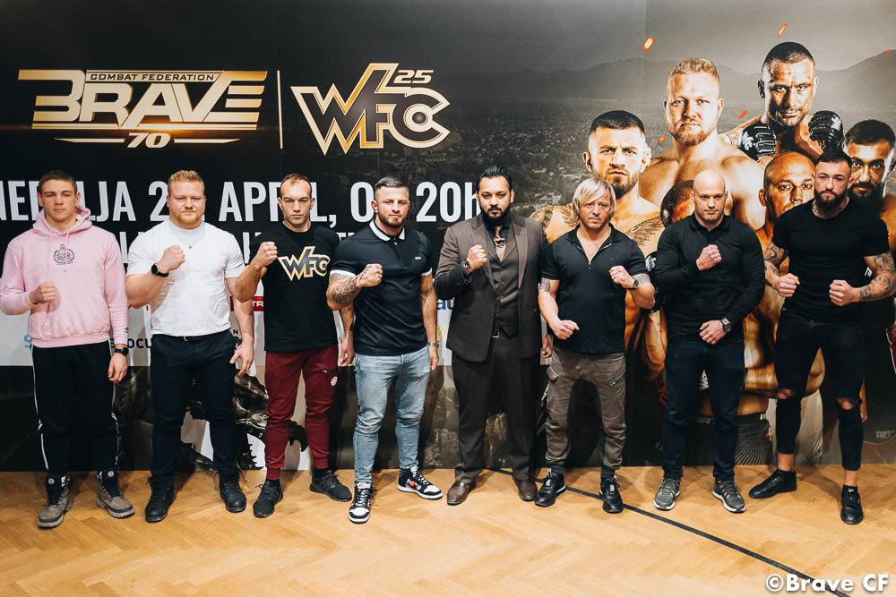 Slovenia confirmed as host nation for BRAVE CF 70, with a handful of stars set for action in April