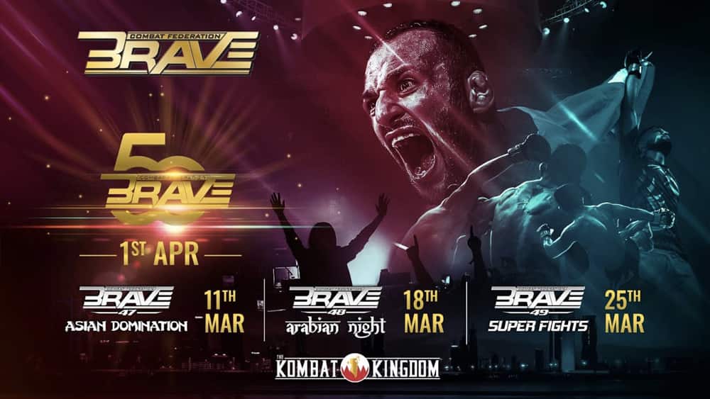 BRAVE CF to hold four shows back to back