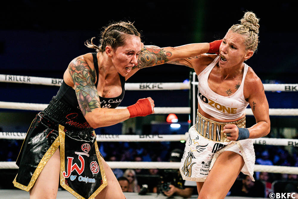 BKFC 29 results: Britain Hart wins strawweight title in dominant fashion