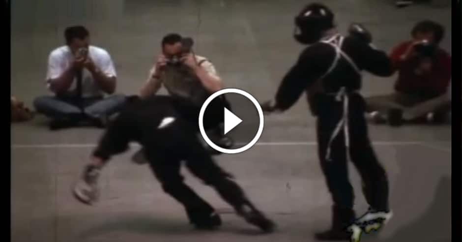 Bruce Lee sparring full contact