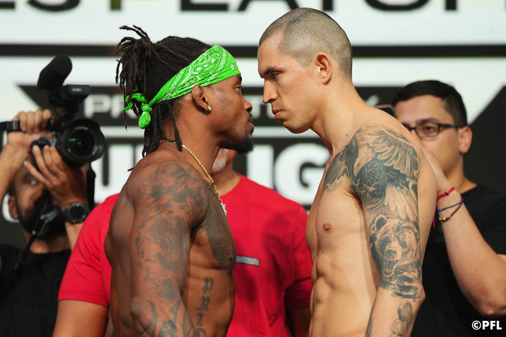 Photos: 2023 PFL 7 ceremonial weigh-ins, faceoffs