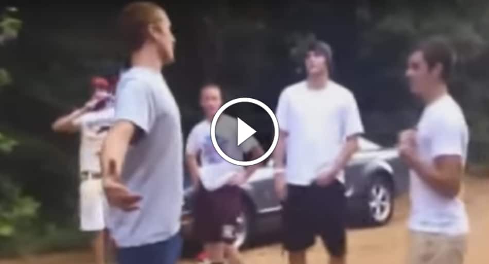 Bully asks for a fight and gets what he asked for