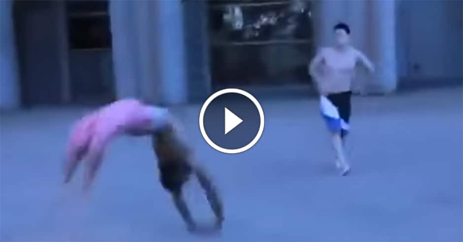 Crazy Capoeira battle goes terribly wrong