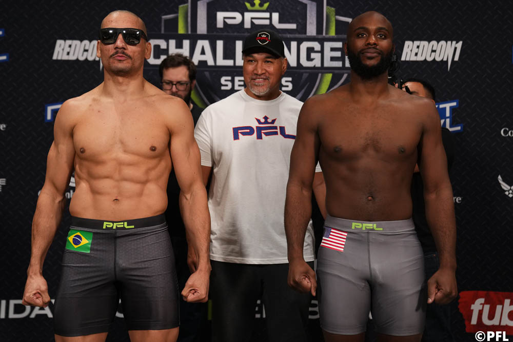 Photos: PFL Challenger Series 8 weigh-ins, faceoffs