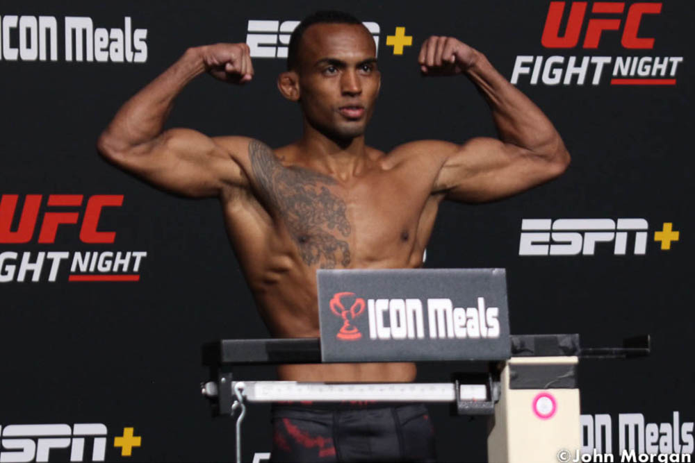 Carlos Mota accepts sanction for violation of UFC anti-doping policy