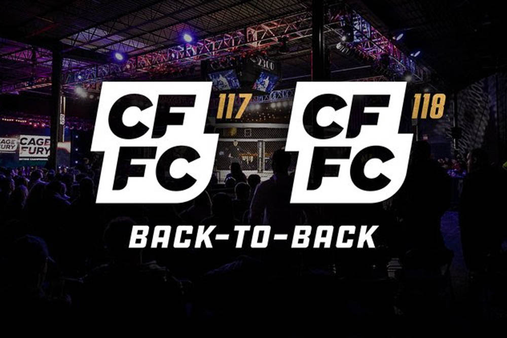 Cage Fury Fighting Championships kicks off 2023 campaign with blockbuster back-to-back weekend