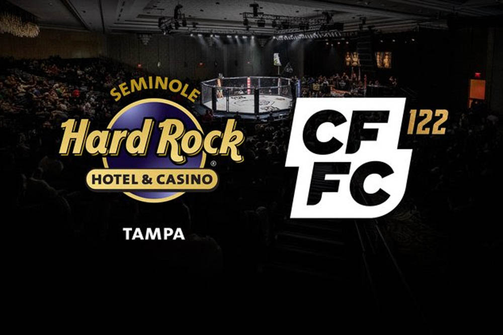 Cage Fury Fighting Championships returns to Seminole Hard Rock Hotel & Casino Tampa on Thursday, July 20