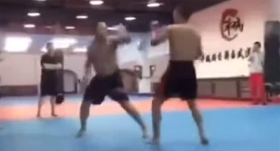 Chinese martial artist challenges security guard to fight – ends in KO