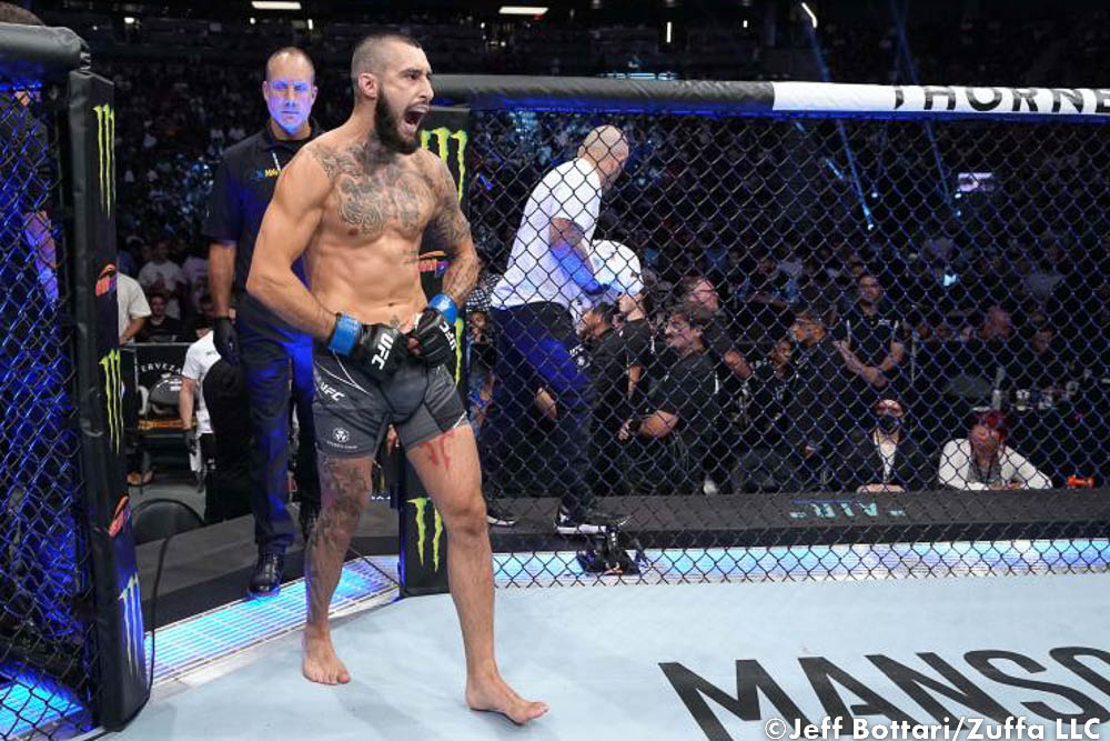 Charles Jourdain embraces nightmares ahead of UFC on ABC 3: ‘I was dreaming Shane Burgos was hitting me’
