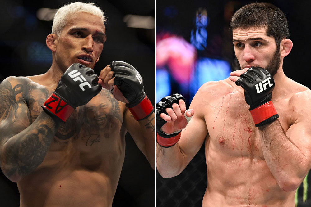 Charles Oliveira, Islam Makhachev meet for vacant lightweight title at UFC 280 in Abu Dhabi