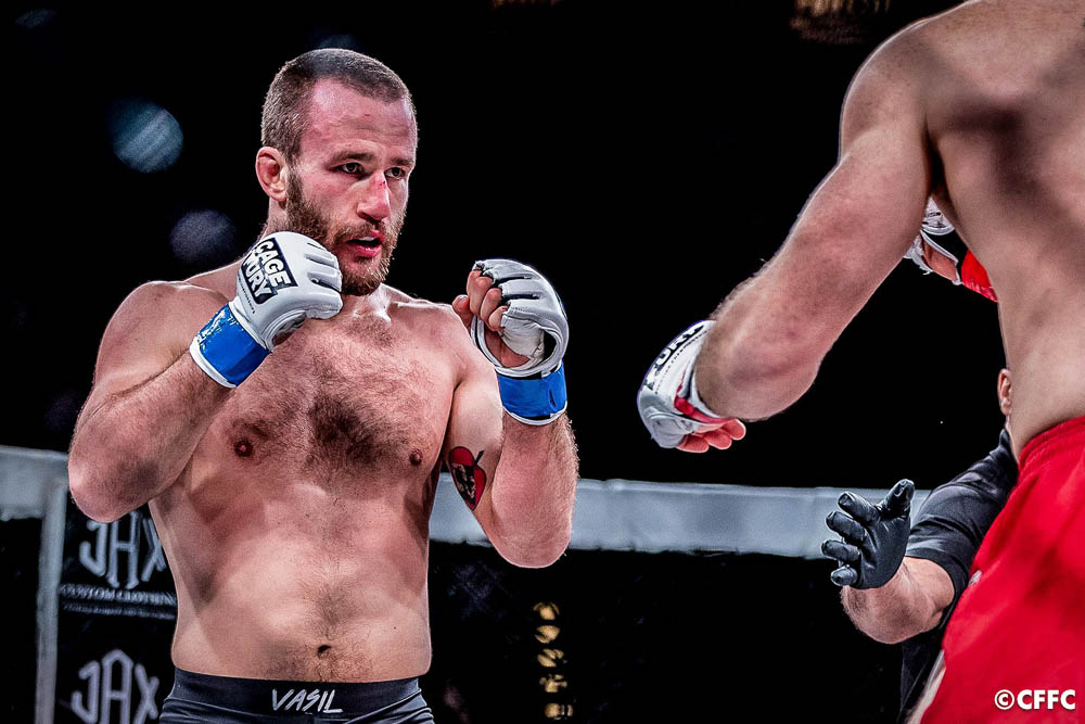 Chris Vasil finds himself in a position he never expected at CFFC 123