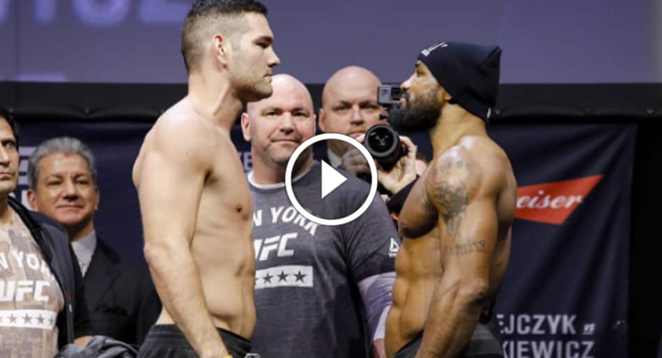 Romero gets TKO win over Weidman