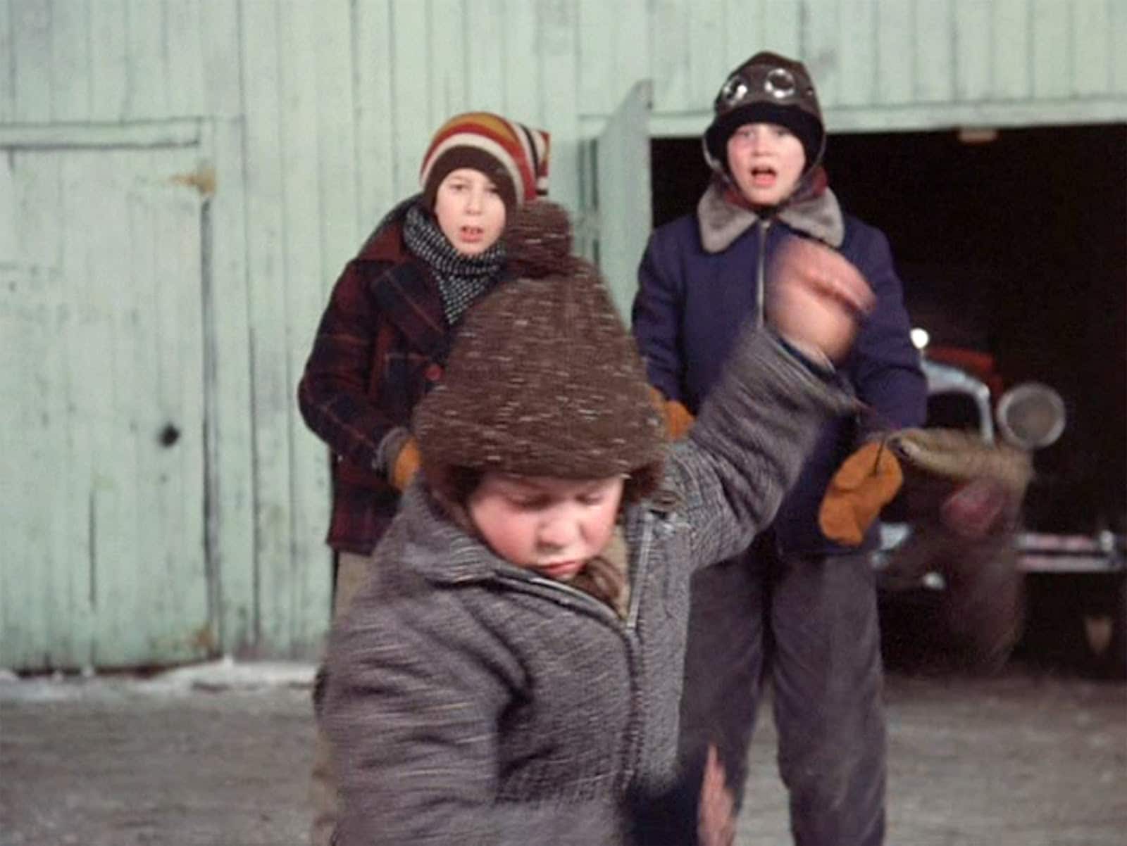 Ralphie smashes bully to save Christmas