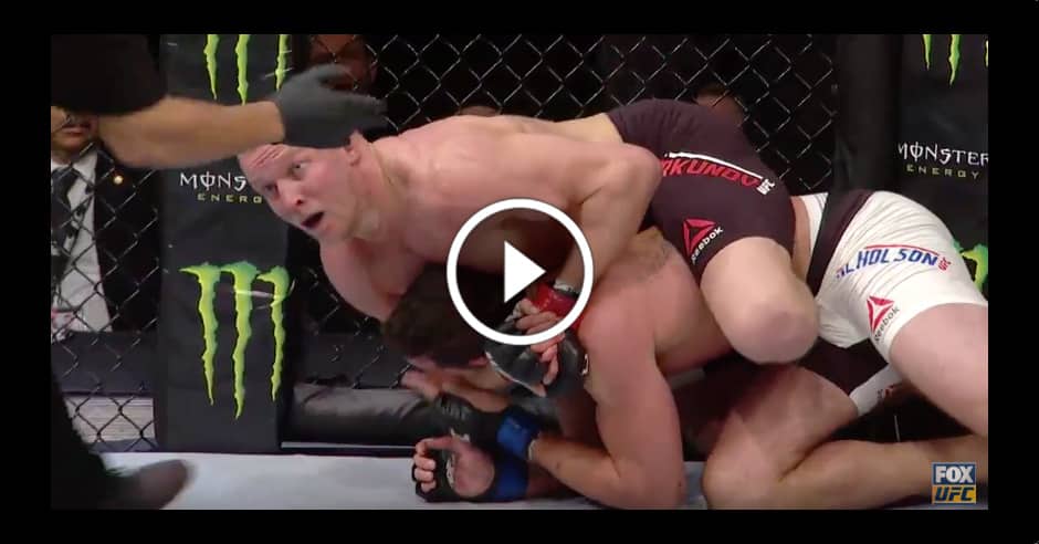 Cirkunov breaks opponents jaw with rear naked choke
