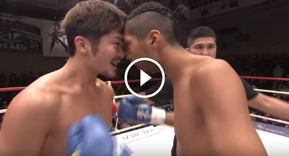 Calm veteran vs. cocky 21-year-old kickboxer – intimidation fail
