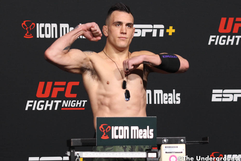 Cody Brundage is fighting for more than himself at UFC Fight Night 203