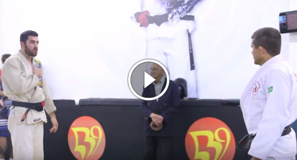 Comedian challenges BJJ black belt in front of entire school