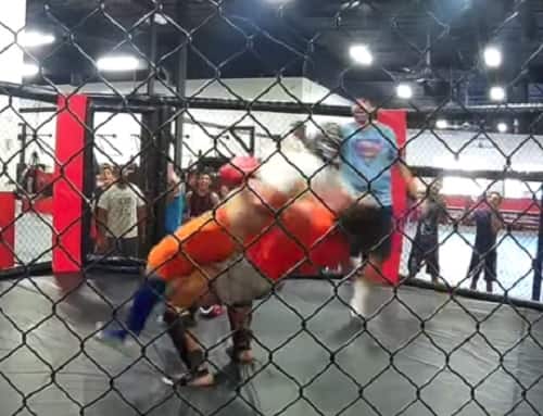 Untrained guy vs. UFC veteran Jamie Varner – guess who wins