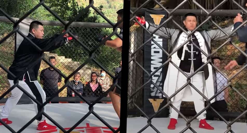 Confident Tai-Chi master challenges pro MMA fighter – ends in TEN seconds